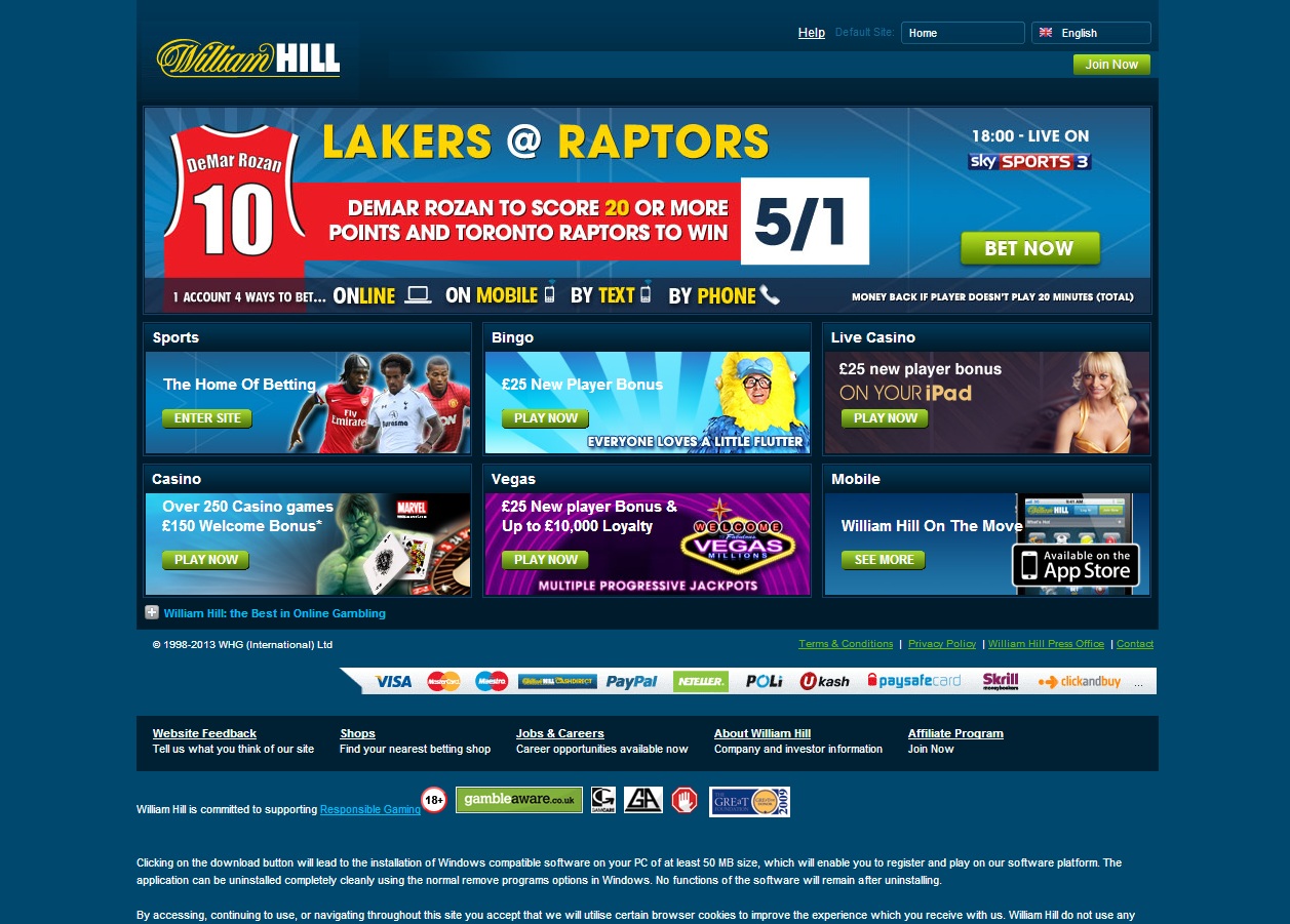 Промокоды William Hill купоны - Скидки и акции 49% на май июнь 